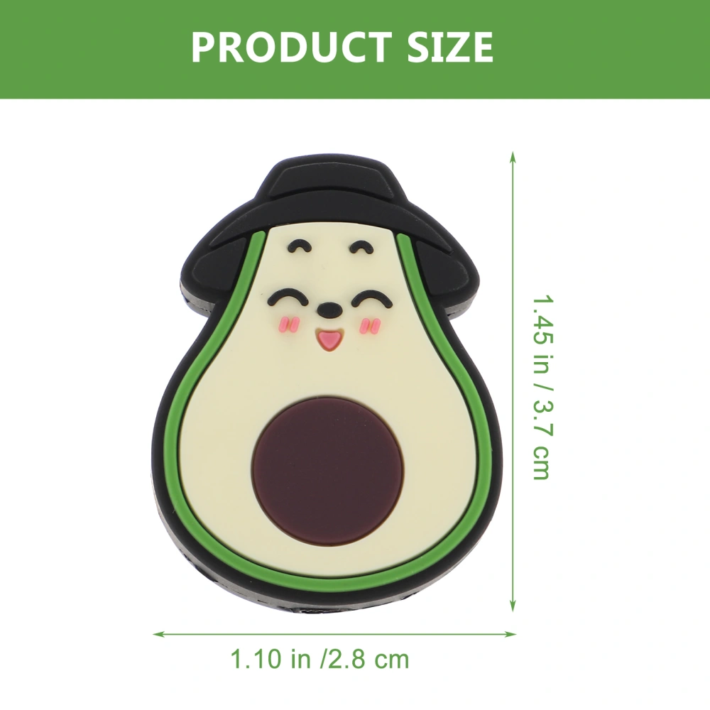 10Pcs Adorable Avocado Designed USB Cable Plug Protector Data Line Protector