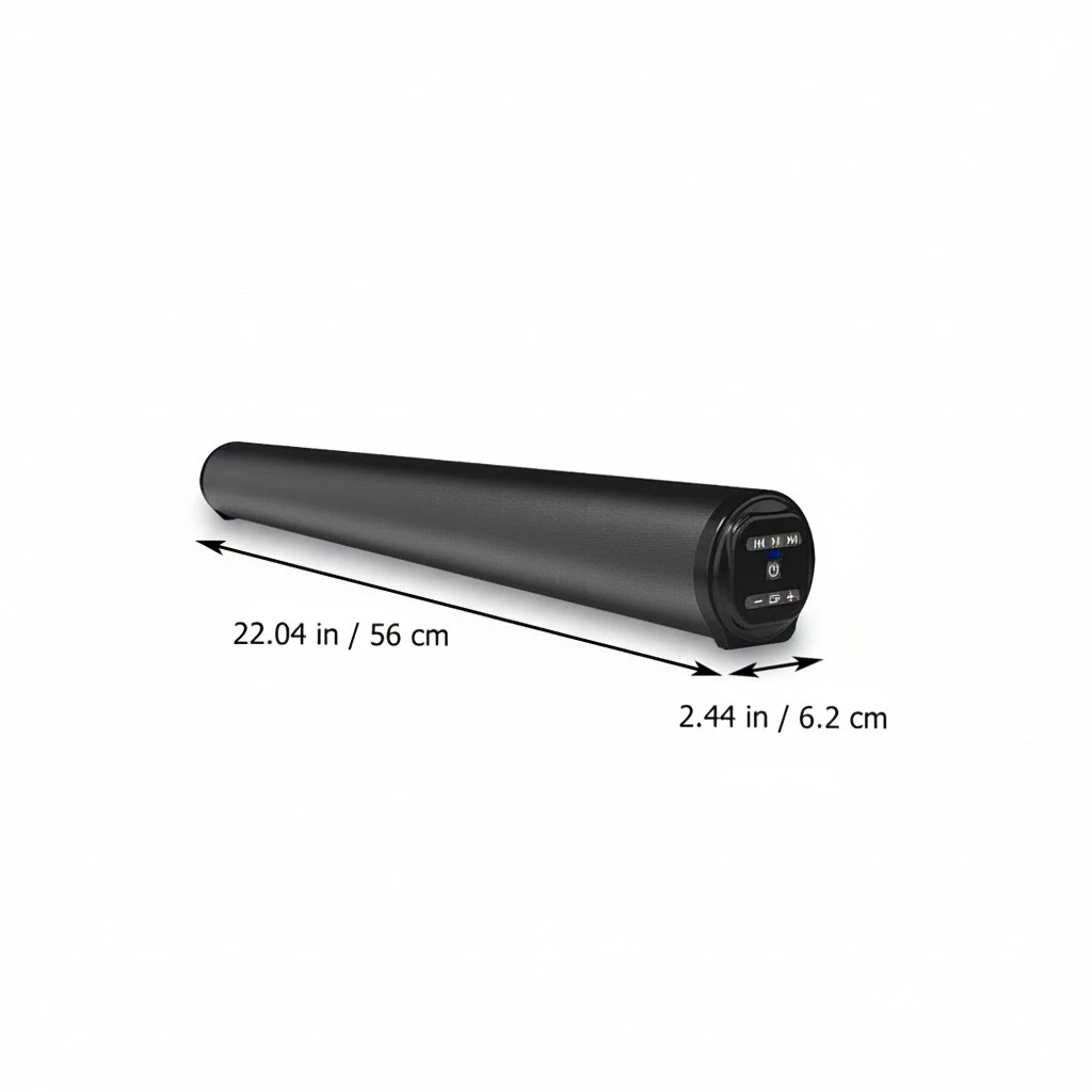1 Set 3D Surround Soundbar Wireless Speaker Computer Speakers Stereo Subwoofer