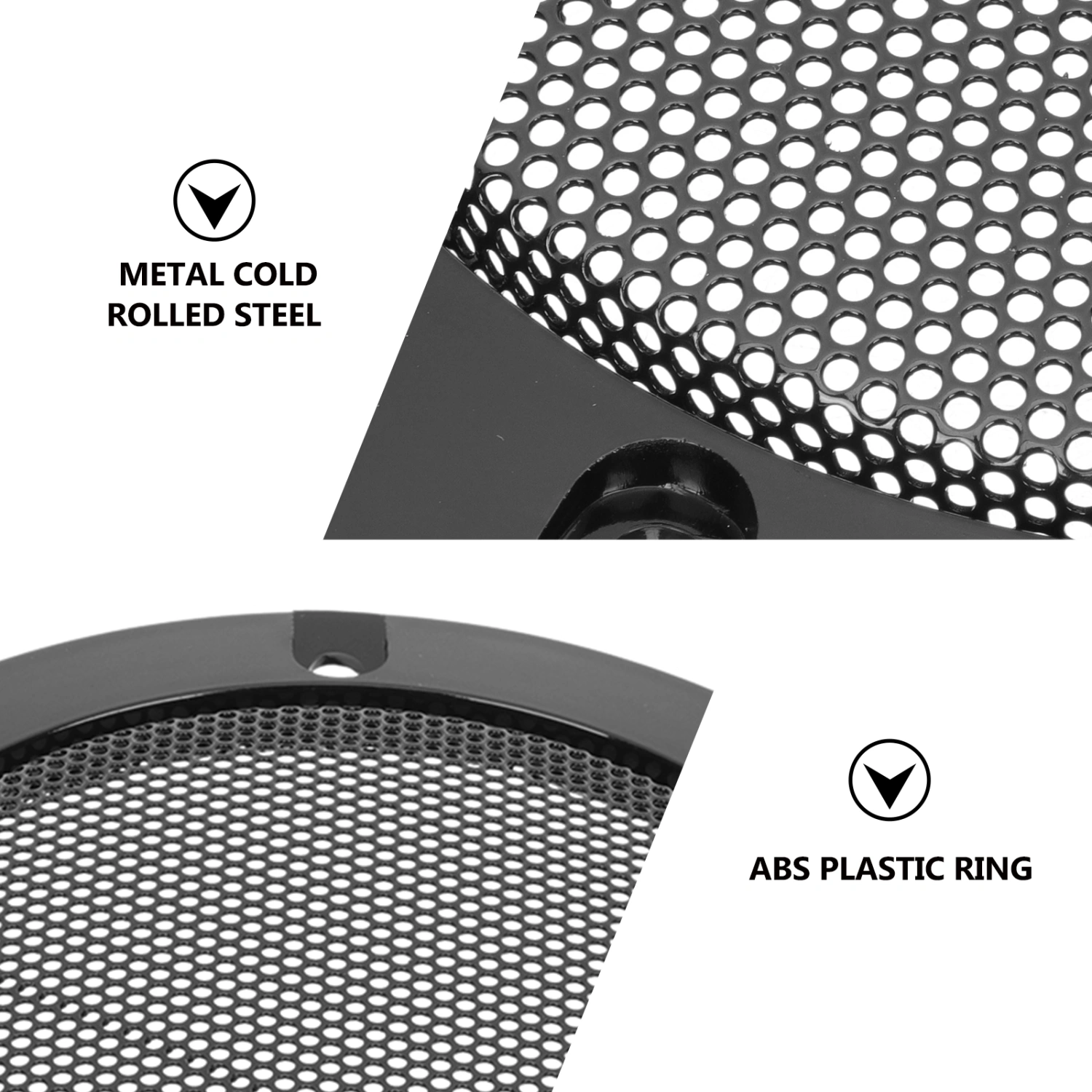 1 Set Car Speaker Guard Covers Car Speaker Grill Covers Speaker Grill Guard Circles