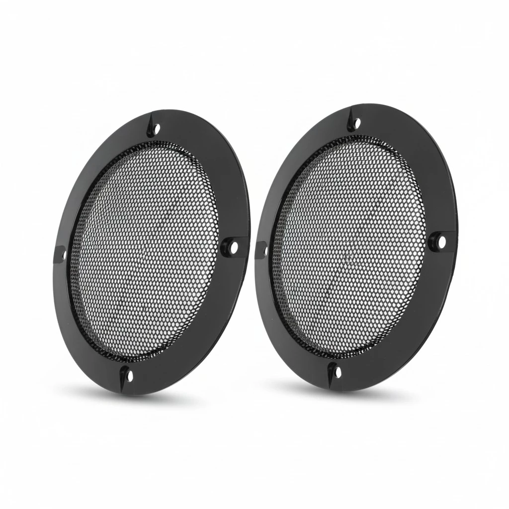 1 Set Car Speaker Guard Covers Car Speaker Grill Covers Speaker Grill Guard Circles