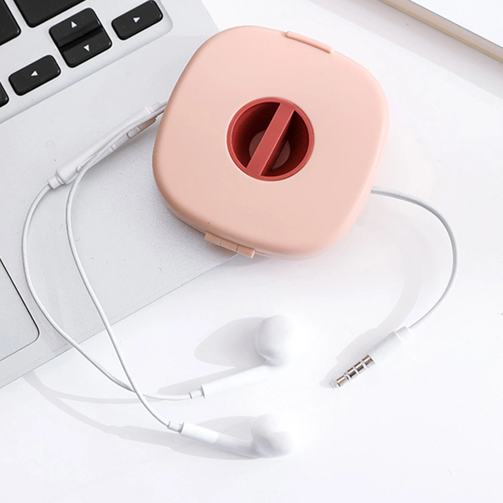 4Pcs Cable Cord Winder Charging Wire Management Case Cable Reel Phone Holder