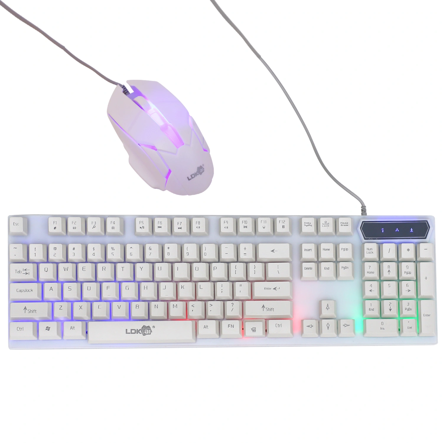 1 Set Wired Gaming Keyboard Mouse Combo PC Gamer Computer Laptop Keyboard Mouse