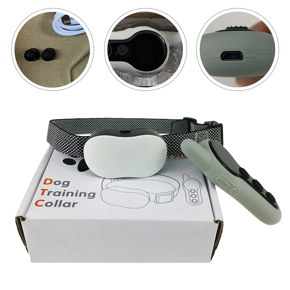 1 Set Dog Training Collar Portable Bark Stopper Remote Dog Training Device