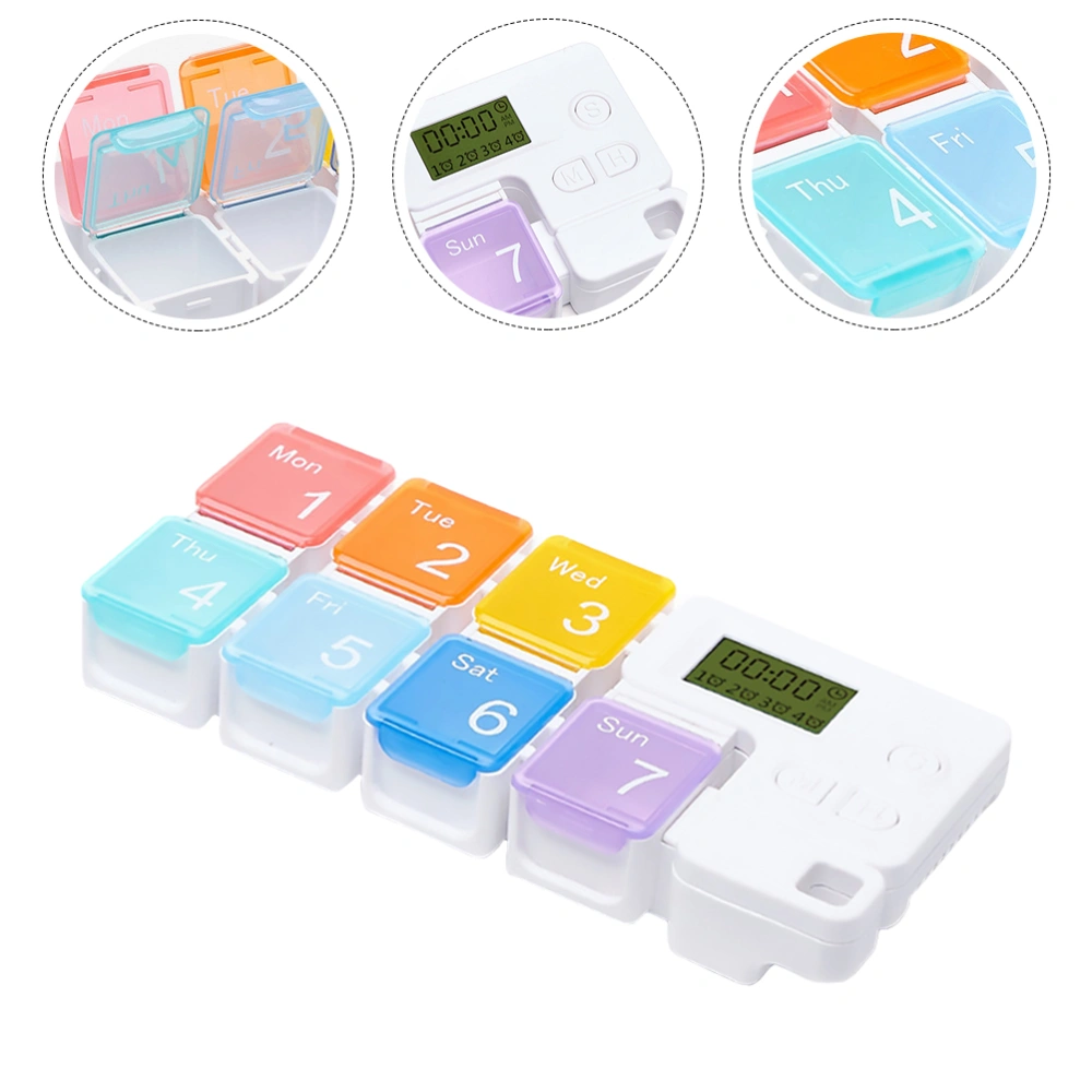 Household Medicine Box Wear-resistant Medicine Organizer Convenient Pills Case Medicine Accessory