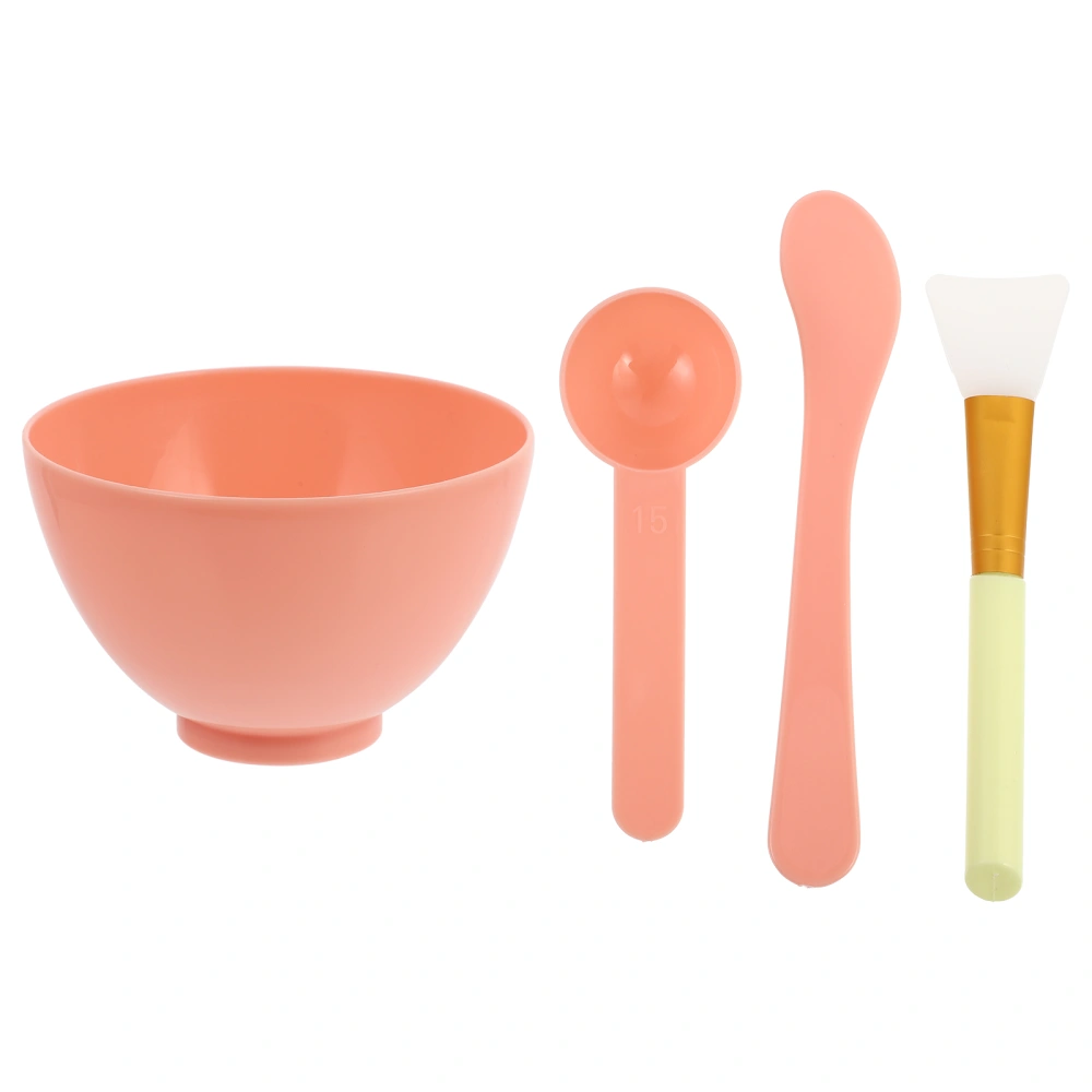 1 set of Beauty Bowl Silicone Brush Measuring Spoon DIY Mask Bowl Stirring Rod