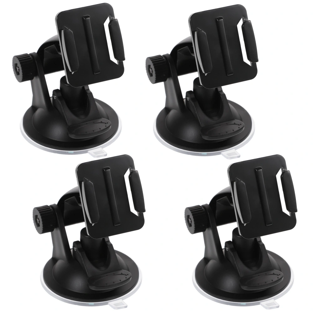 4pcs Car Camera Mount Camera Bracket Suction Cup Dash Cam Camcorder Holder