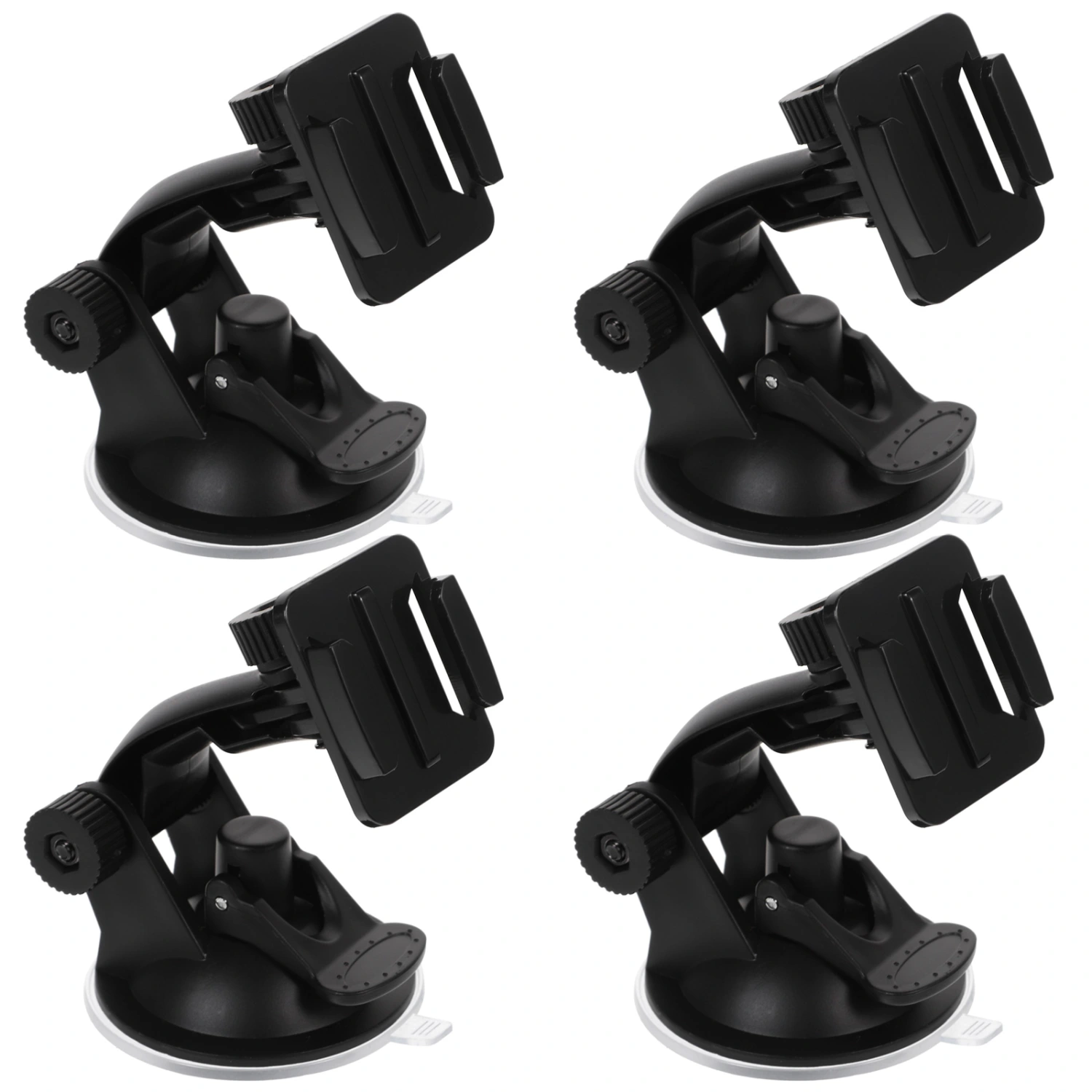 4pcs Car Camera Mount Camera Bracket Suction Cup Dash Cam Camcorder Holder