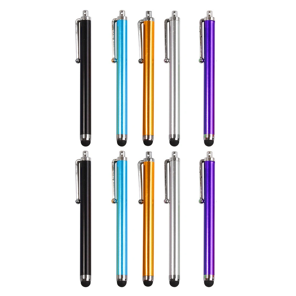 10pcs Stylus Pens Replaceable Fiber Tips Capacitive Stylus for Touch Screen