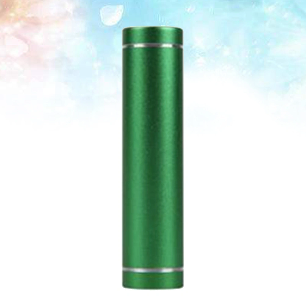 Portable High-efficiency 18650 Batteries Power Bank USB External Battery Pack(Green)