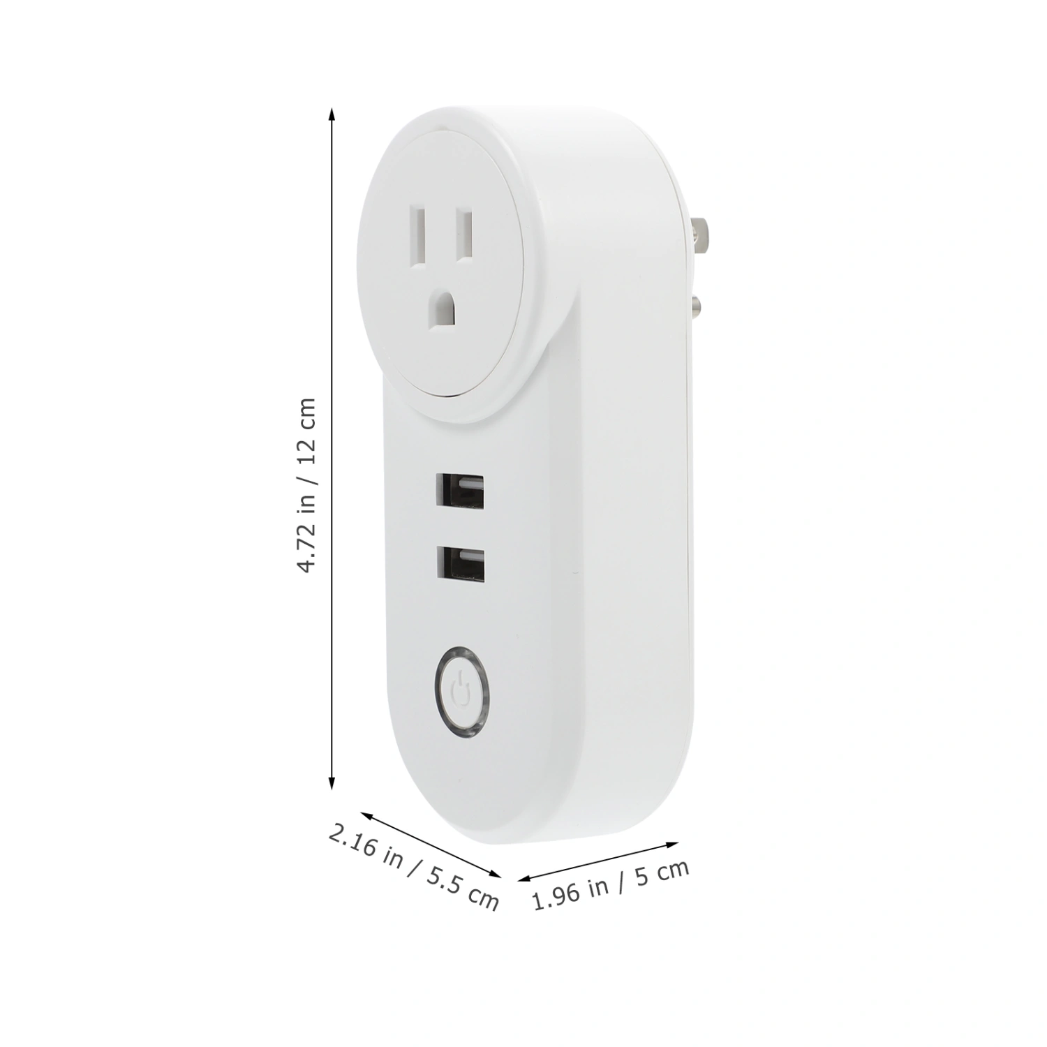 1Pc Household Smart Outlet Switch Power Socket WiFi Smart Socket (US Plug)