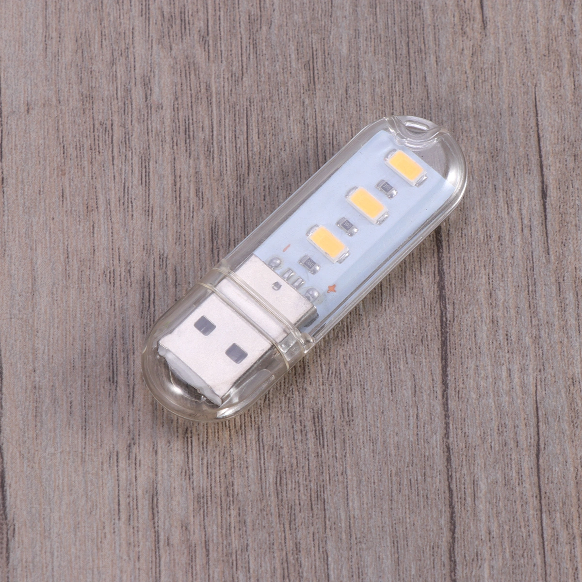 LED Night Light USB Keyboard Laptop Lamp Reading Lighting Portable Mini Table Lamp (Warm Light)