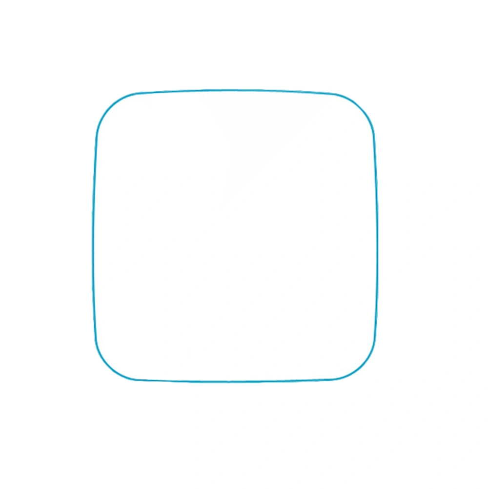 2.5D Smartwatch Tempered Glass Film Full Cover Screen Protector Compatible for Fitbit Versa (Card Paper Bag)