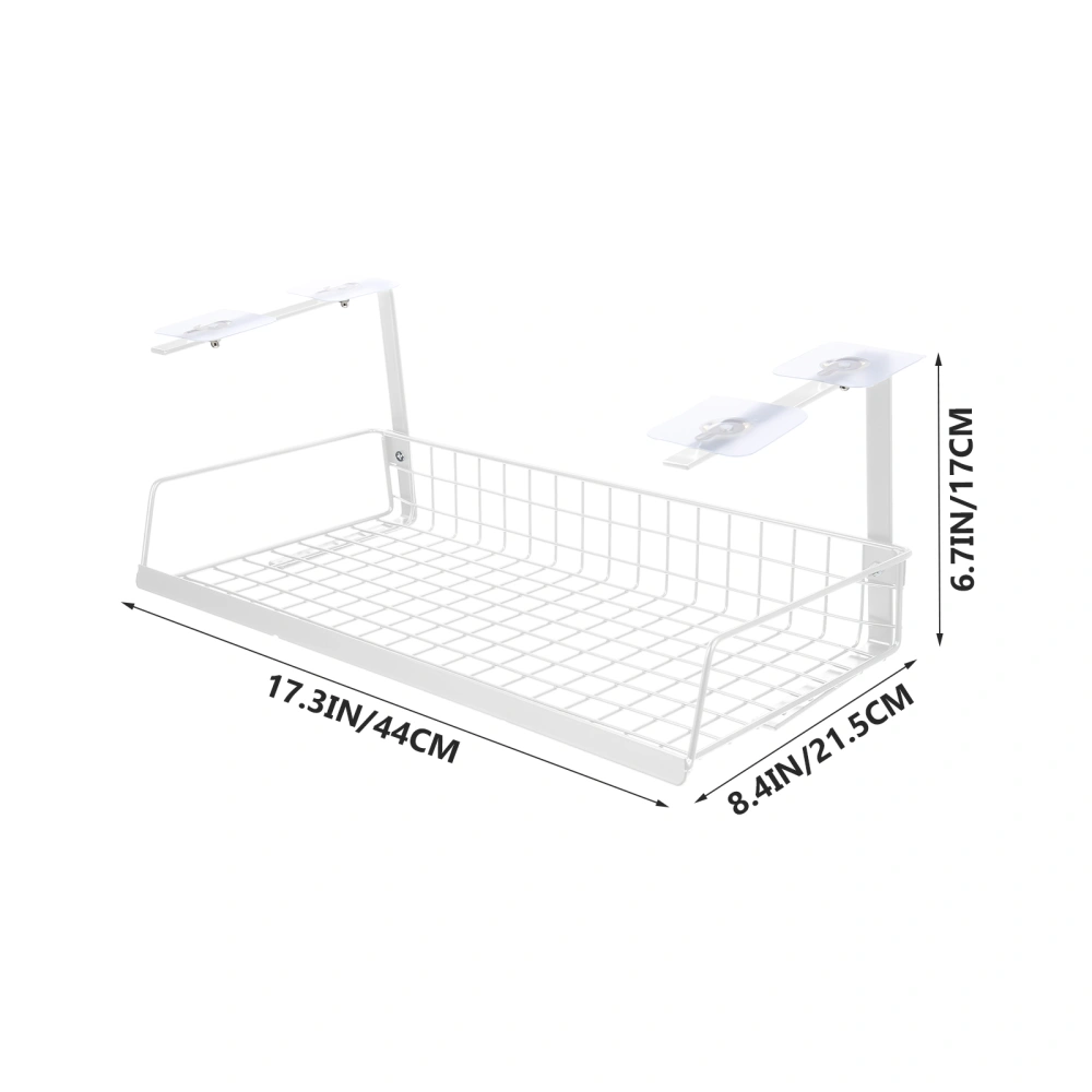 Cable Management Rack Under Table Cord Holder Cable Management Shelf Cable Storage Rack