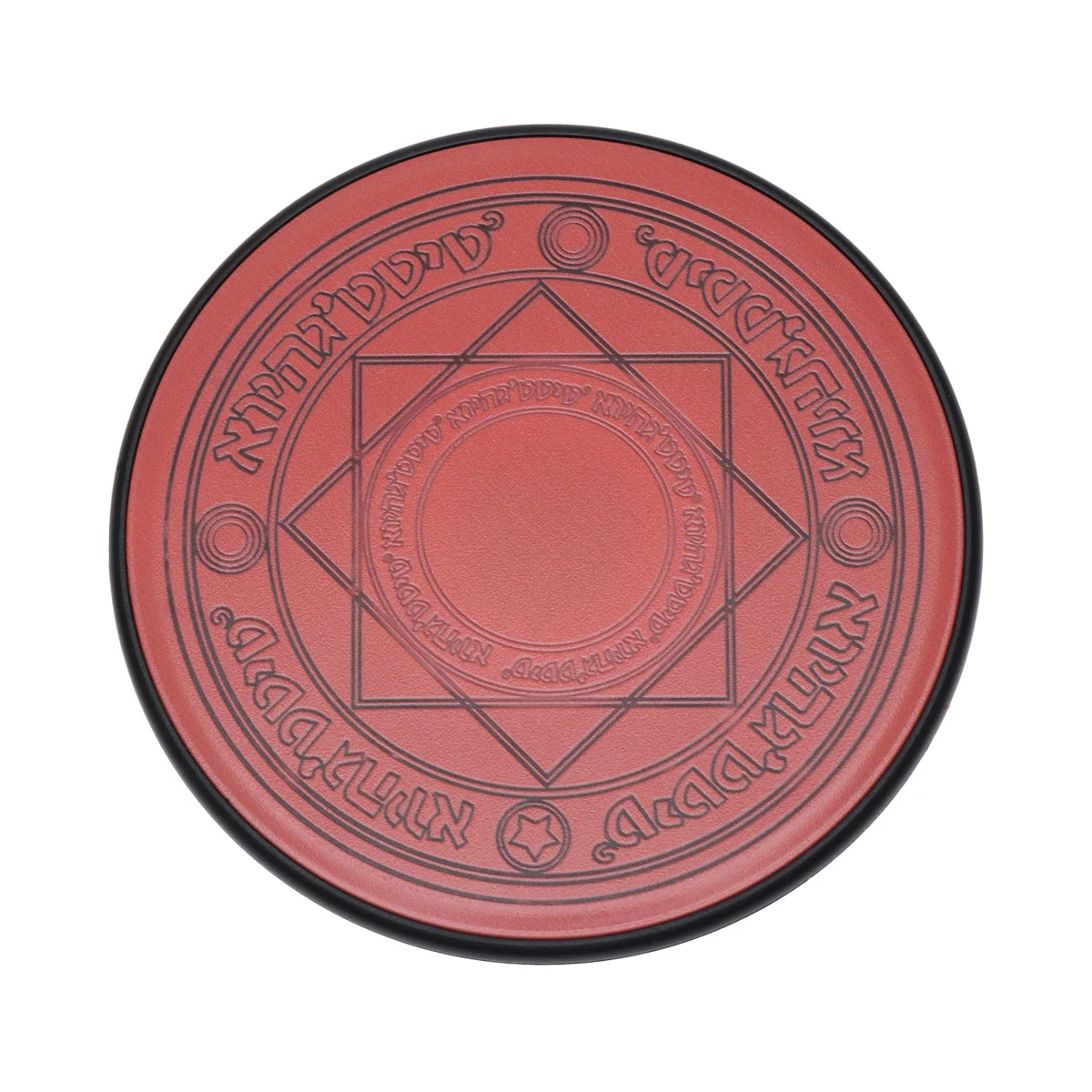 10W Array Wireless Charger Short Circuit Protection Fast Charger for Smart Phone (Red)