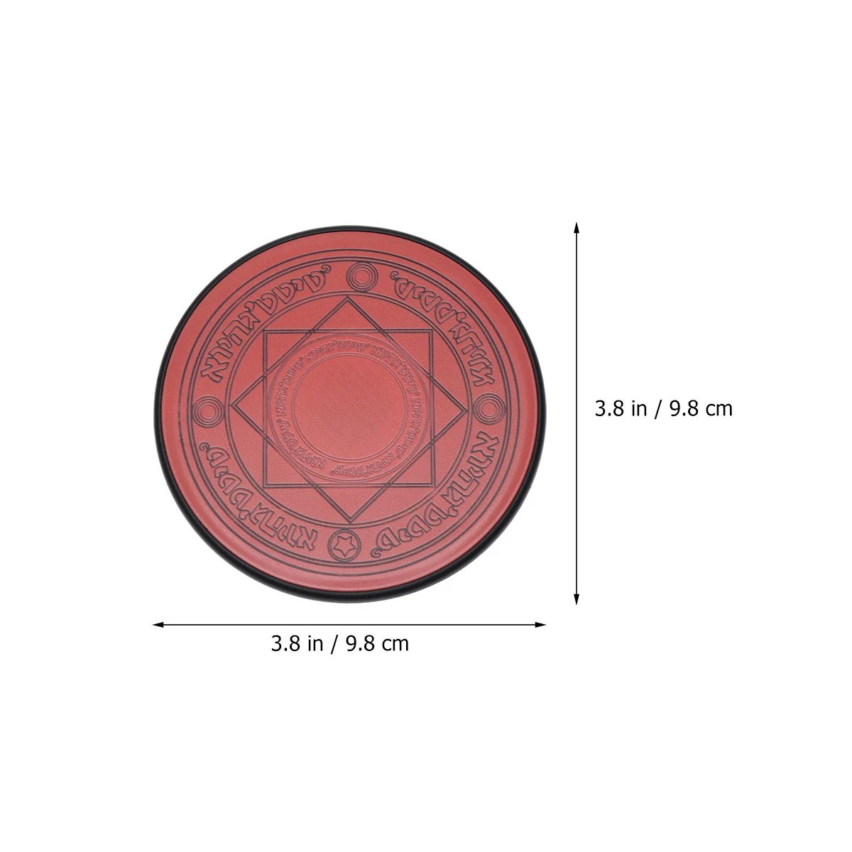 10W Array Wireless Charger Short Circuit Protection Fast Charger for Smart Phone (Red)