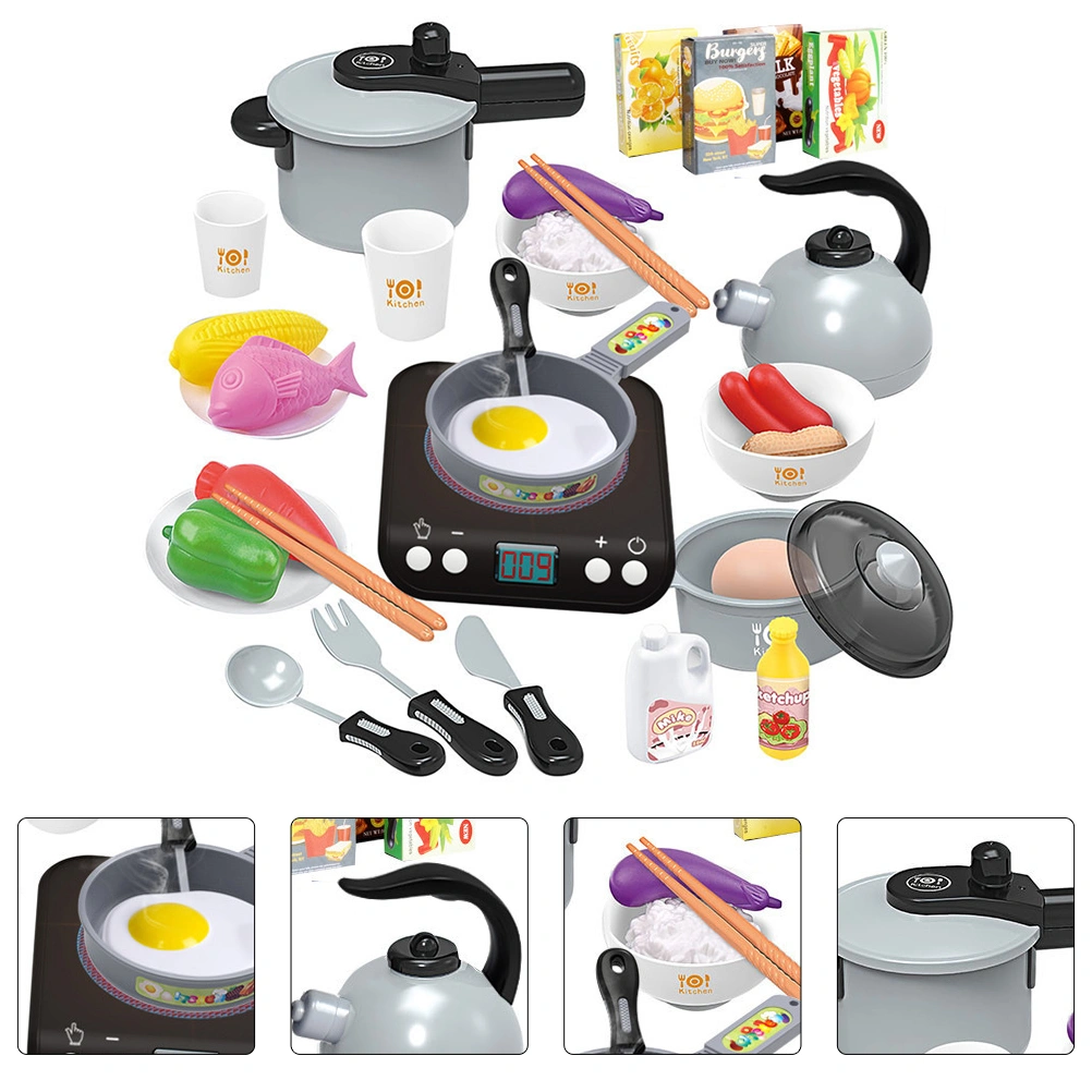 1 Set Simulation Induction Cooker Toy Kitchen Appliances Toy Playing House Toy