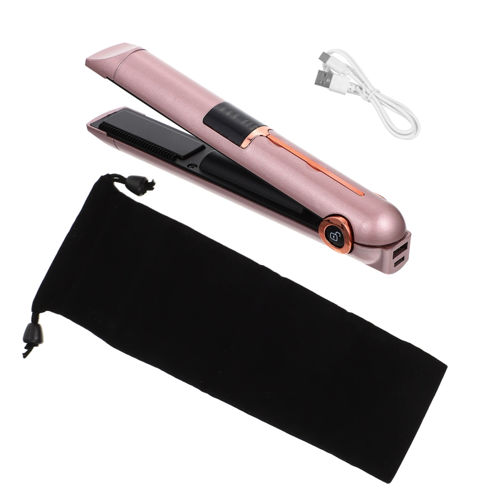 Wireless Hair Straightener Curler Straightening Curling Iron for Women