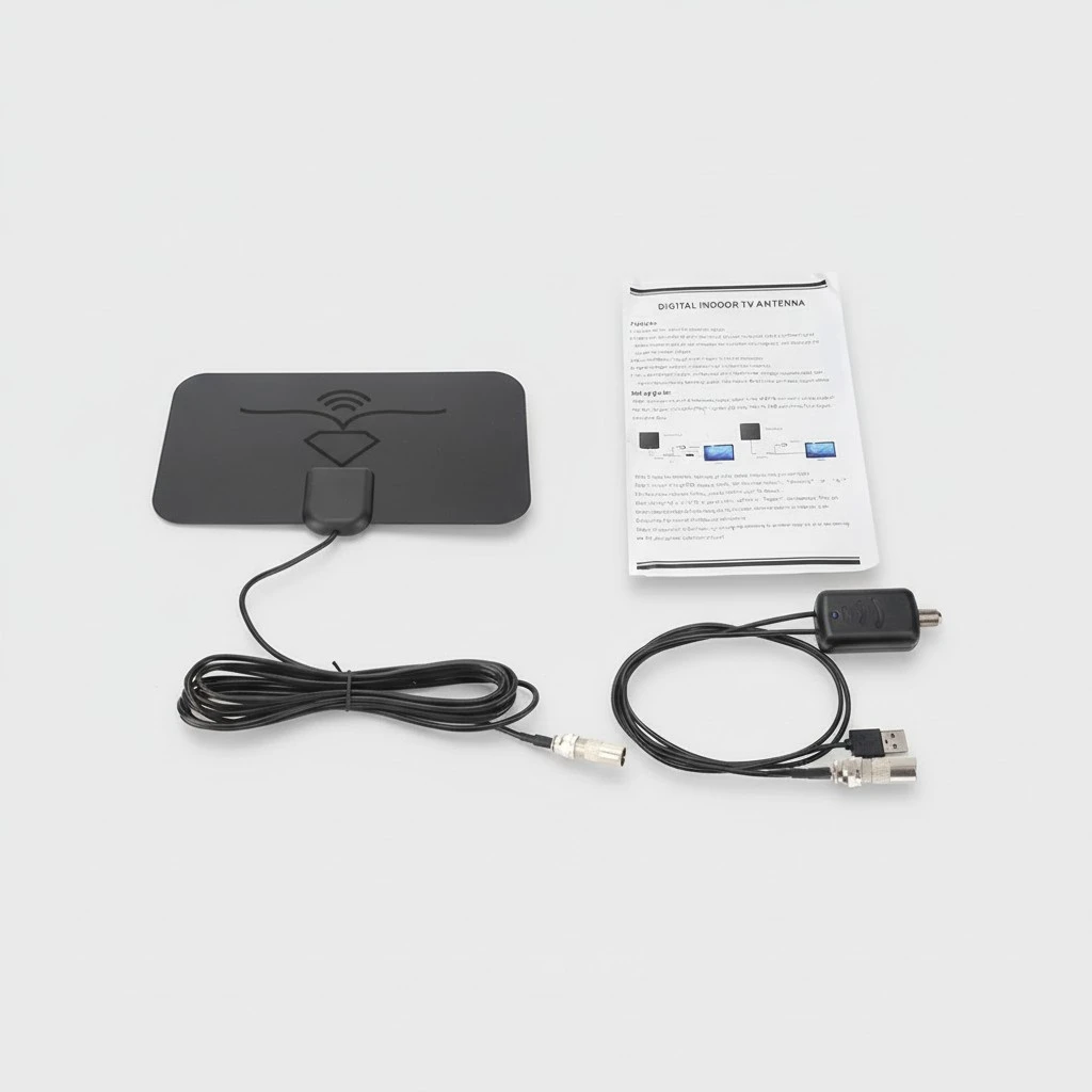 TV Antenna 4K High Definition 1600 Miles Long Range TV Signal Receiving Antenna