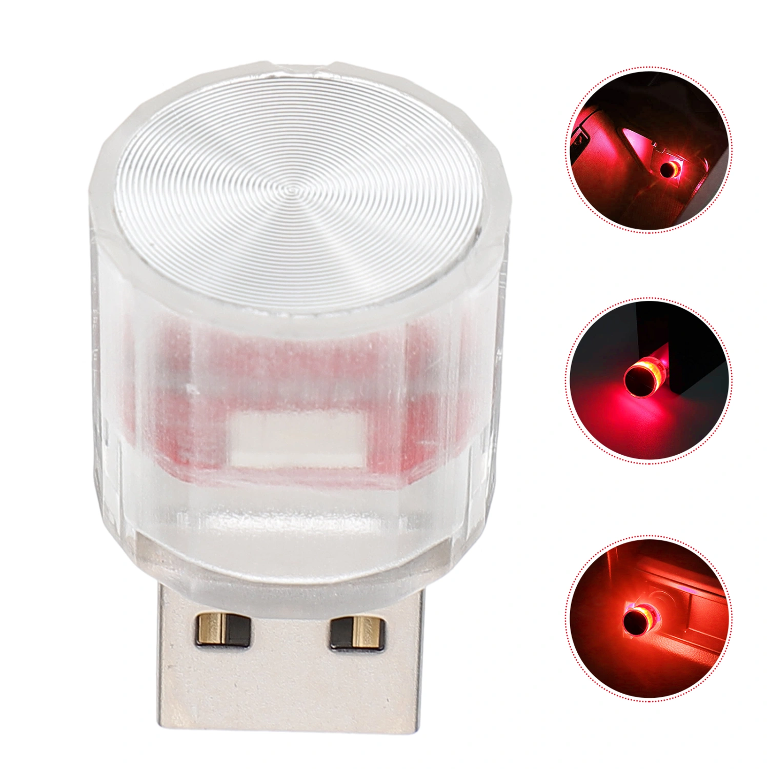 Car Light USB Powered Ambient Lighting Vehicle Light For Vehicle Laptop Bedroom