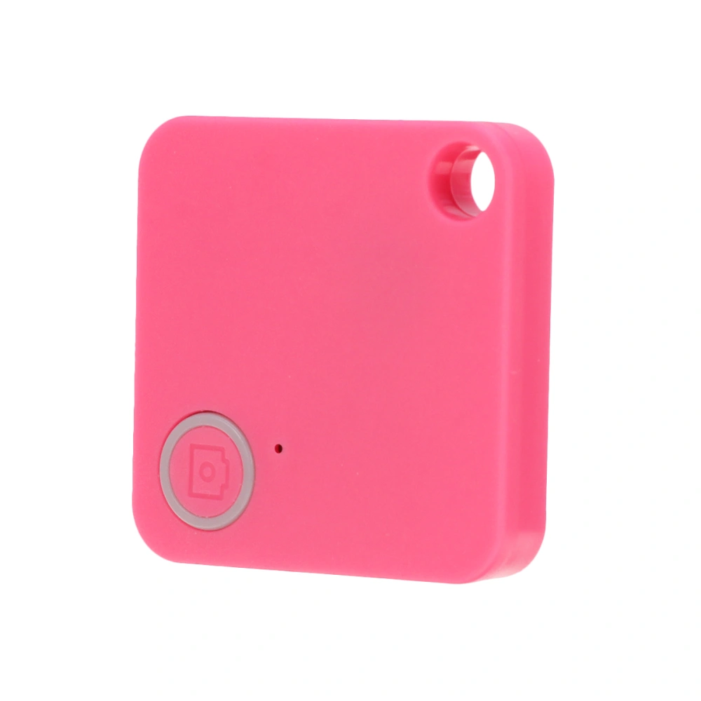 1Pc Smart Mini GPS Anti-Lost Tracer Square Shape Keys Wallet Bag Kids Trackers Finder Equipment (Pink)