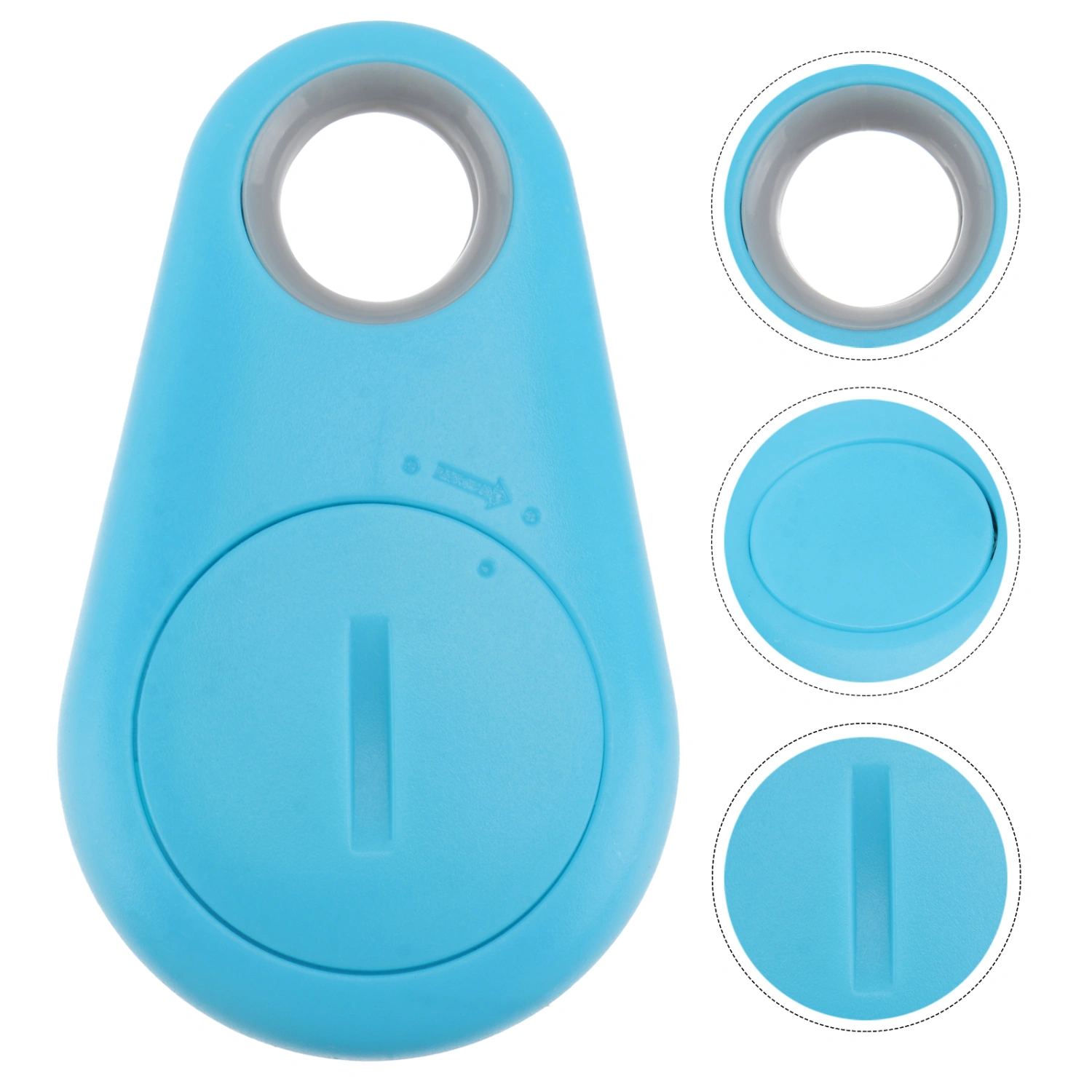 Smart Finder Locator Pet Alarm Wireless  4.0 Anti-lost Sensor Remote Selfie Shutter Seeker for Kids Bag Wallet Keys Car Smart Phone (Blue)