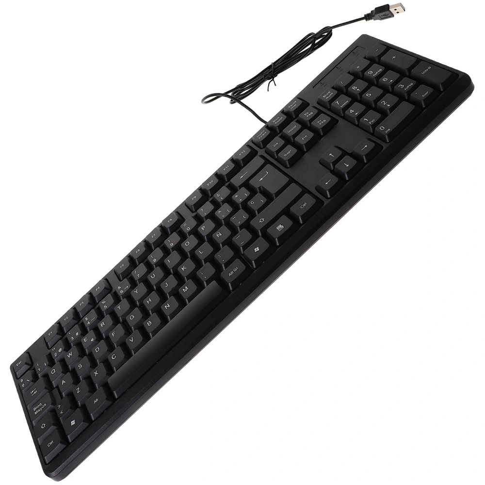 Wired Gaming Keyboard Spanish Letter USB Electronic Keyboard Office Supply