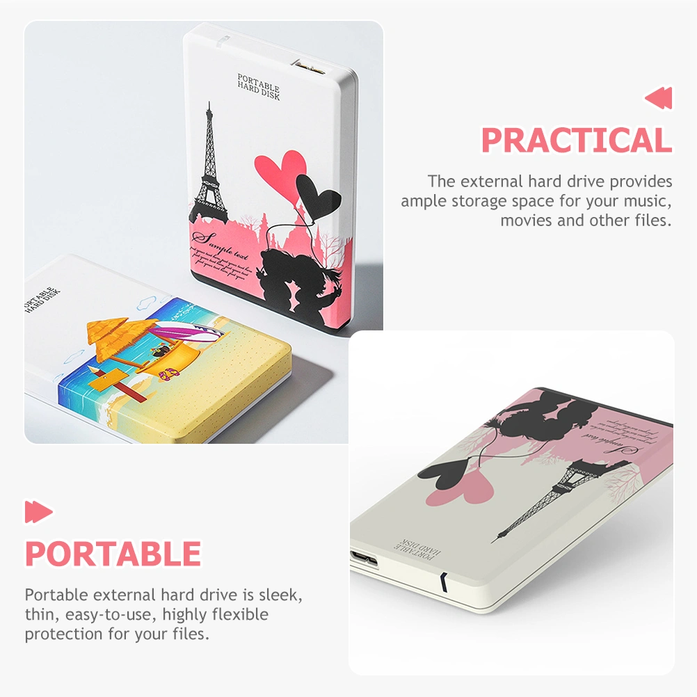 Portable Hard Disk Usb3.0 Storage Mobile Hard Disk External Hard Drive Compatible with Computers