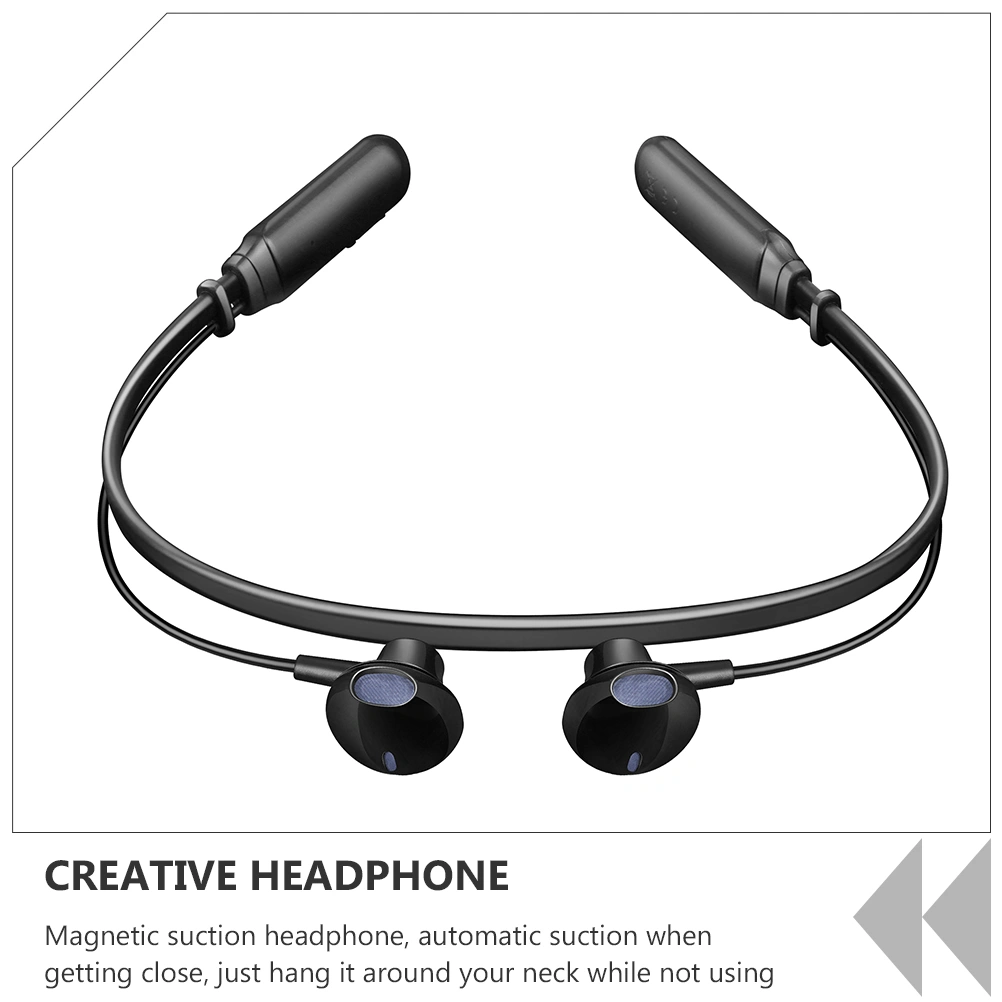 Neckband Headphones Wireless Headset Sports Earbuds Magnetic Wireless Earphones