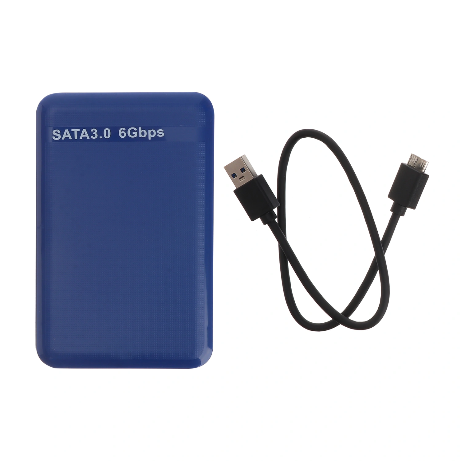 2.5Inch USB3.0 SATA 3.0 High 6Gbps Mobile Hard Drive Disk Portable Enclosure (Blue)