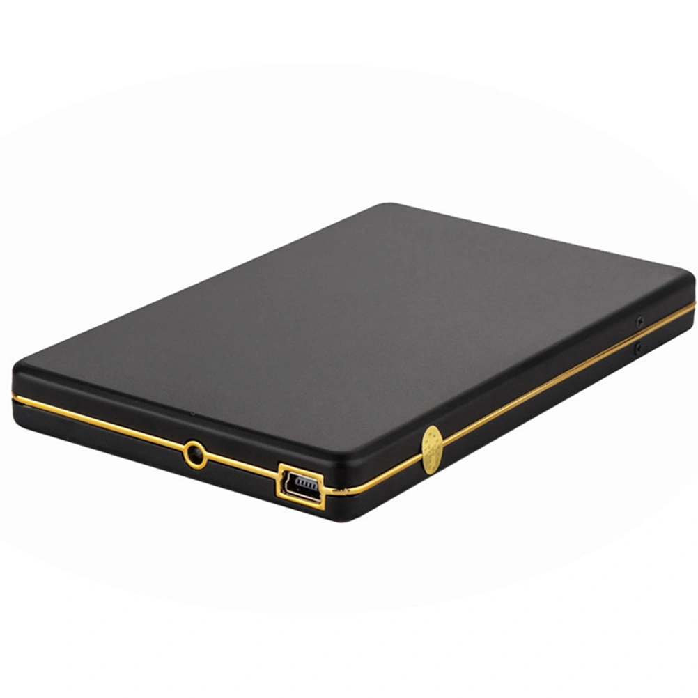80GB External Portable Hard Drives HDD Storage Device Disk For Laptop USB 2.0 Flash Drive (Black)