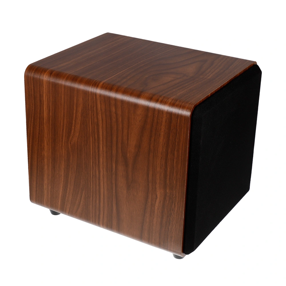 1 Set Bass Speaker Wooden Speaker for TV Desktop Computer Laptop Phone Tablet