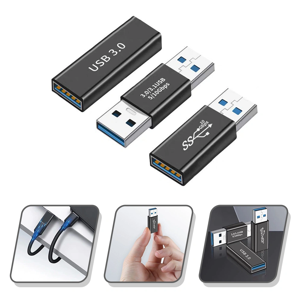 1 Set USB 3.0 Adapter Male to Male Male to Female Female to Female Converter