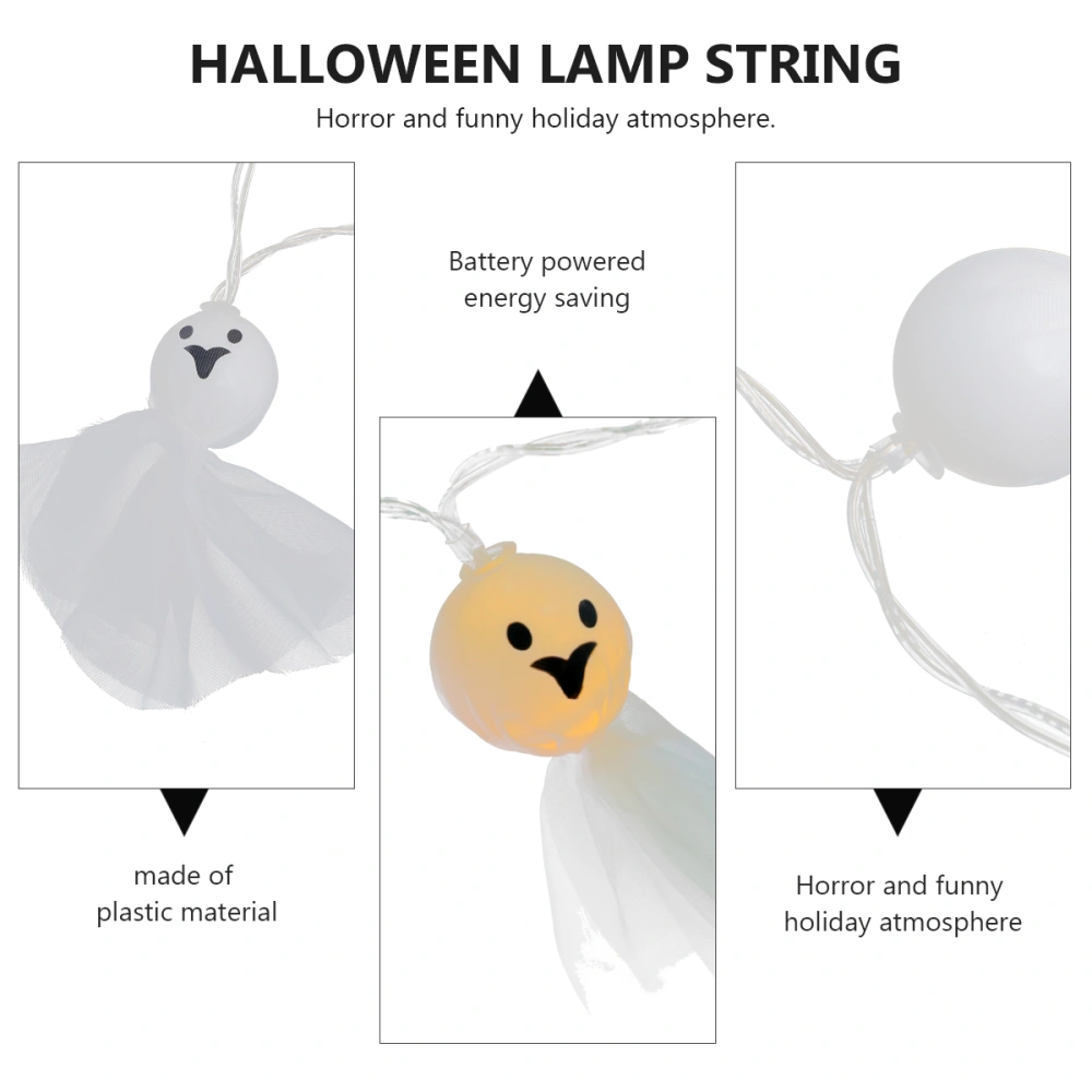 1pc 1.2M Halloween 10 LED Lamps String Outdoor String Light Home Adornment