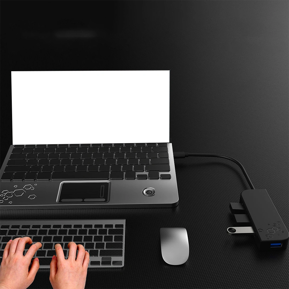 1pc Multifunction Hub 4-in-1 Adapter Portable Splitter USB Hub Equipment