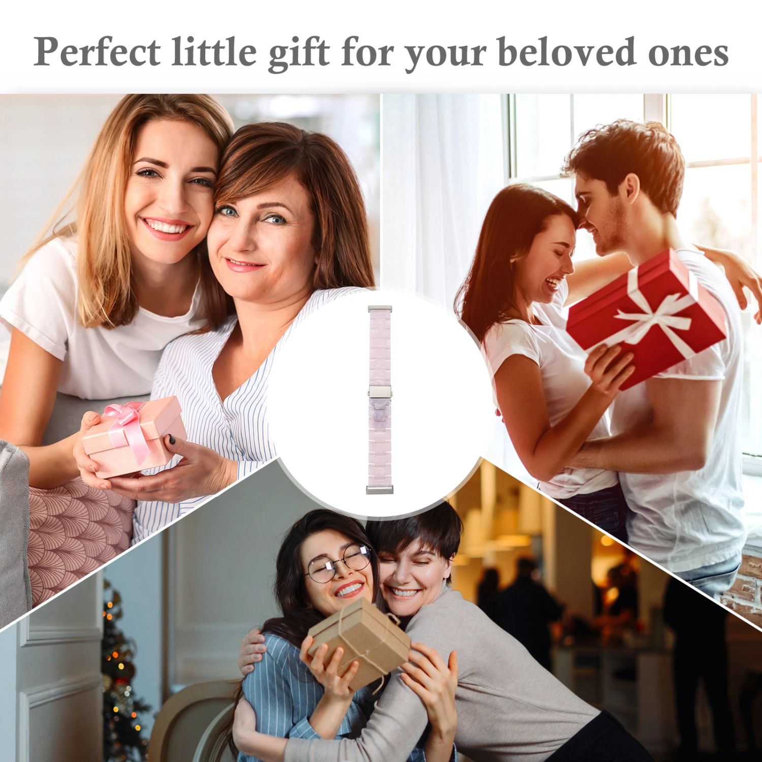 1pc Stylish Smart Watches Strap Smart Watches Wristband Watch Resin Strap