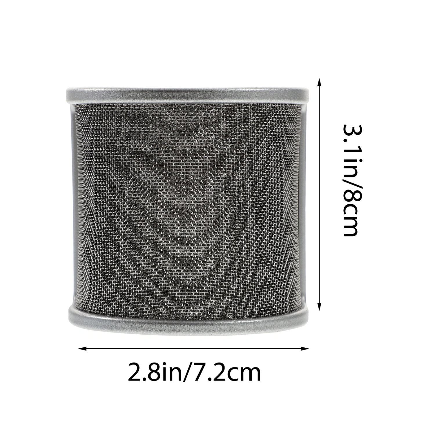 Pop Filter Adjustable Microphone Pop Shield Microphone Wind Cover Accessory