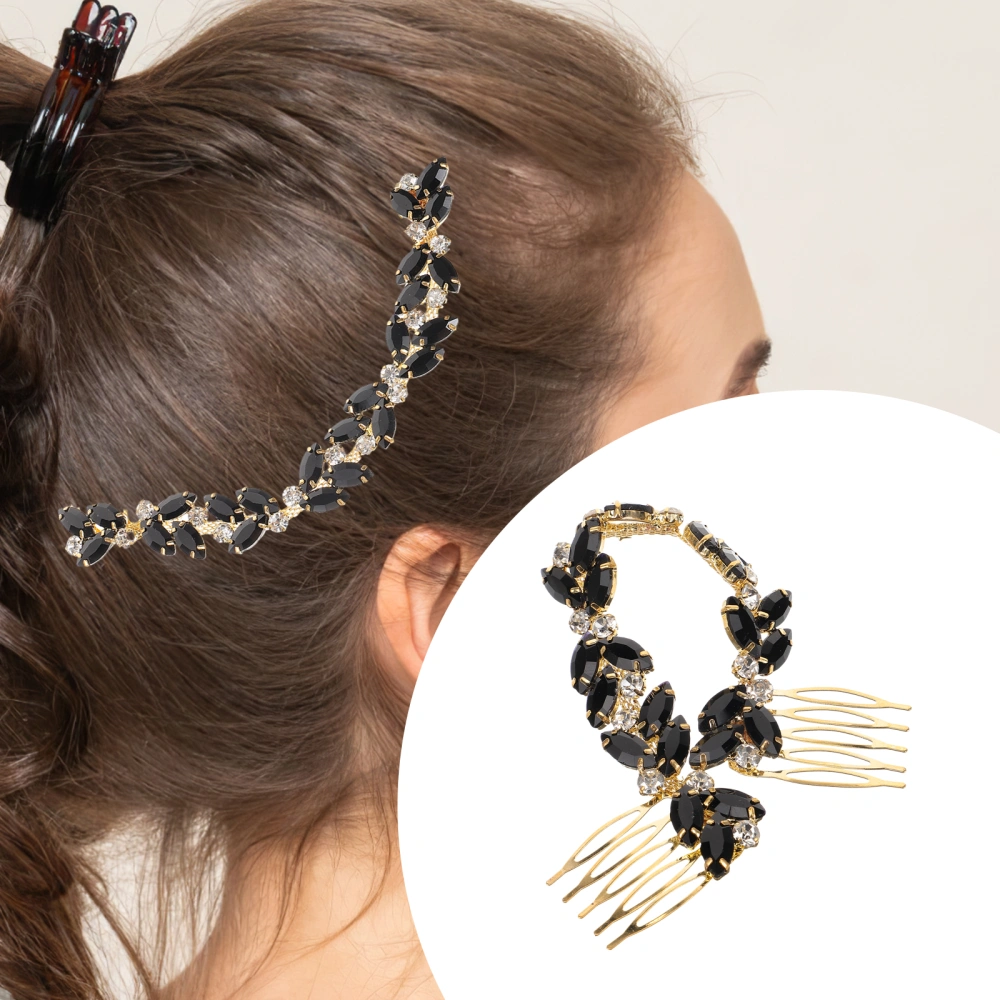 Rhinestone Bridal Hair Piece Wedding Hair Clip Performance Hair Pins Hair Accesories