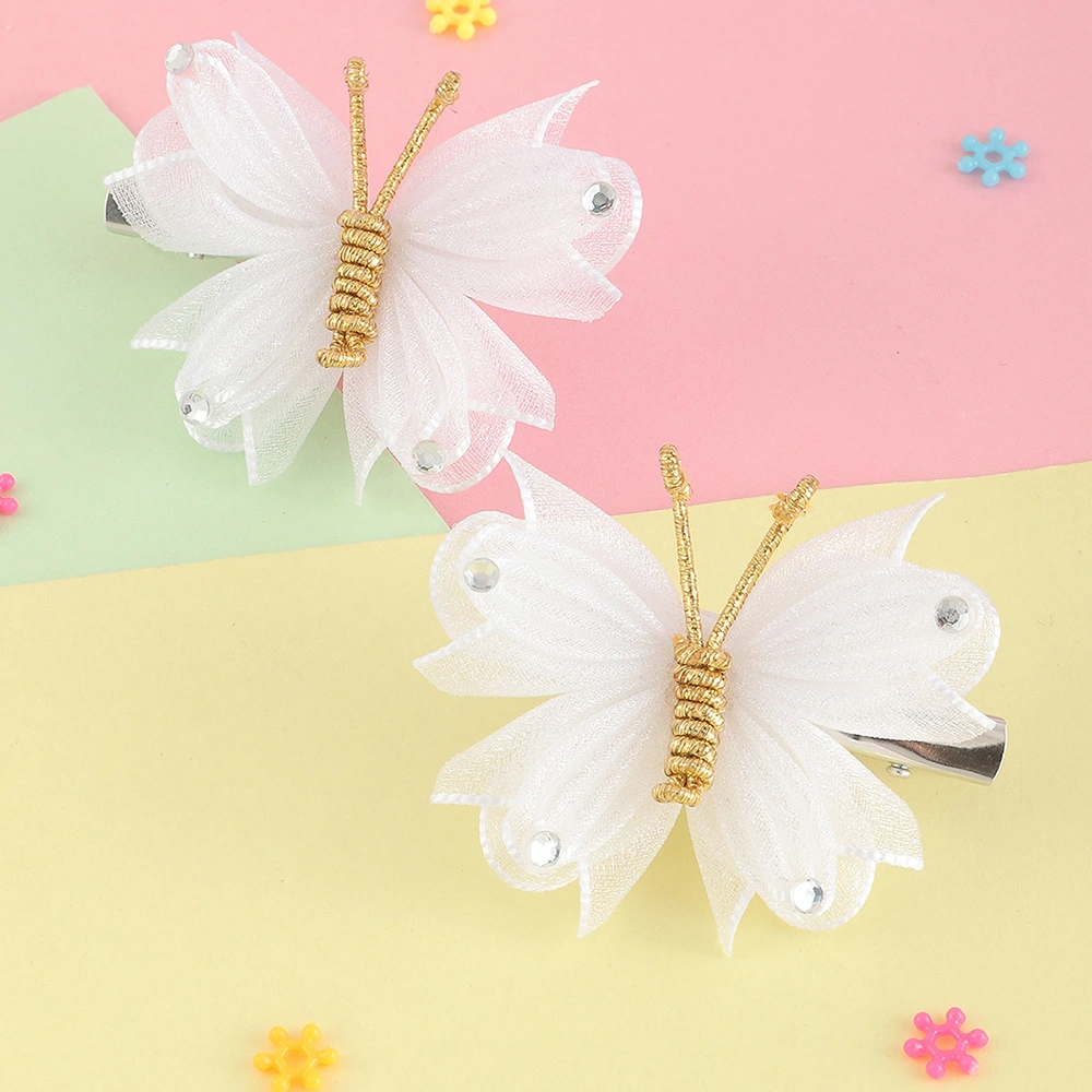 8pcs Little Girl Hair Clips Small Hair Clips Decorative Butterfly Hair Clips Butterfly Hair Accessories