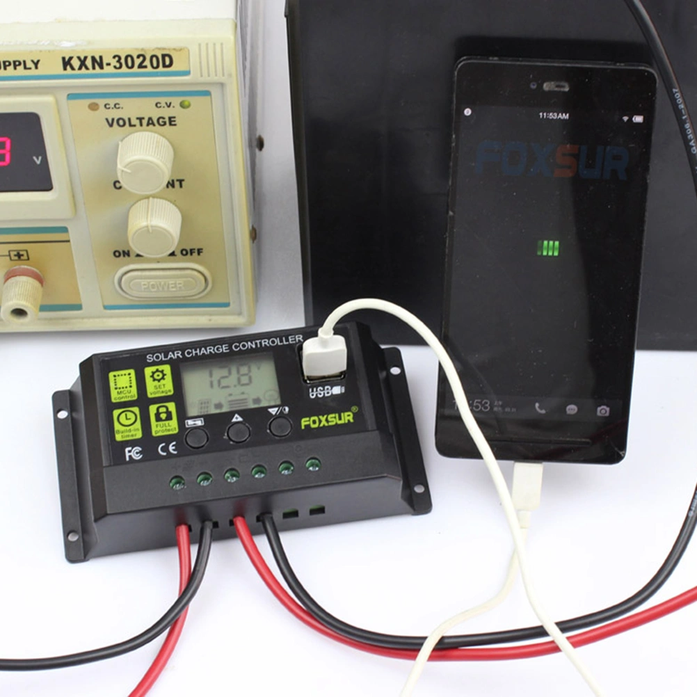12V/24V Automatic Identification Intelligent Solar Controller Automatic Universal Controller (30A)
