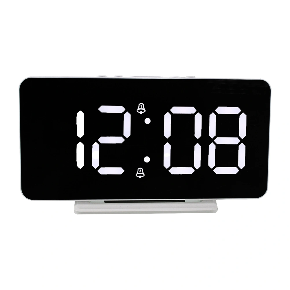 Creative Digital Alarm Clock Temperature LED Number Time Clock Home Decoration