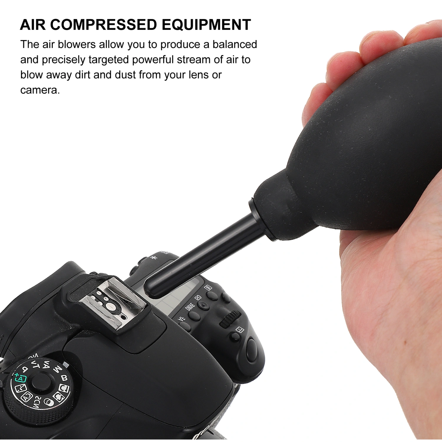 2pcs Portable Camera Lens Air Blower Useful Computer Dust Cleaner Air Blower