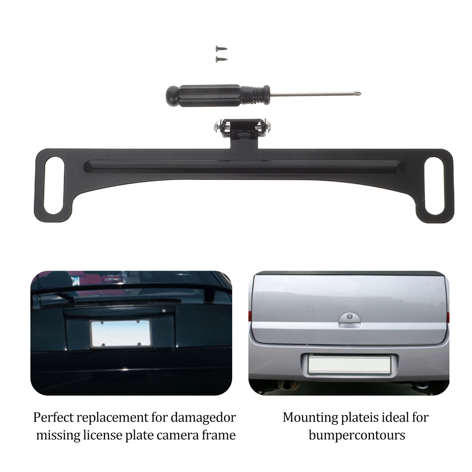 Rear View Camera Bracket Metal Cam Holder for Backup Camera Reverse Camera