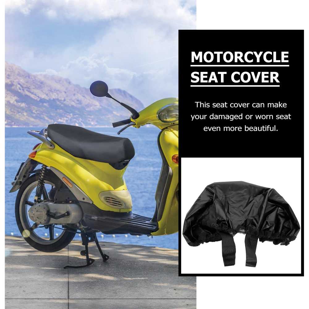 Stretchy Seat Protector Rain Proof Seat Cover Cushion Cover for Motorcycle