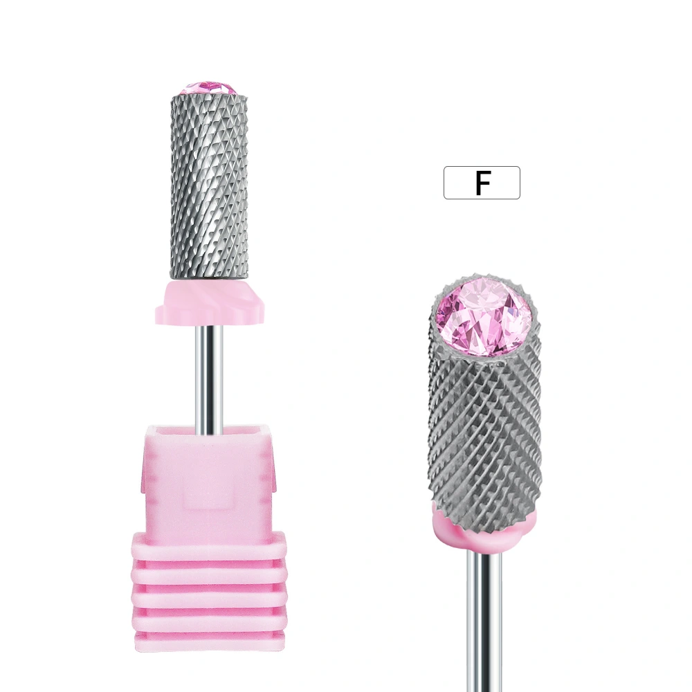 Grinding Nail Drill Bit Metal Nail Drill Bit Manicure Drill Bit Cuticle Remover Nail Drill Bit