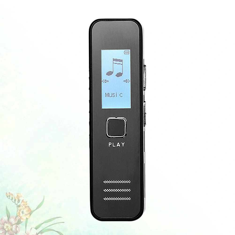32GB Noise Reduction Remote Audio Recorder Intelligent External Recording Pen MP3 Player (Black)