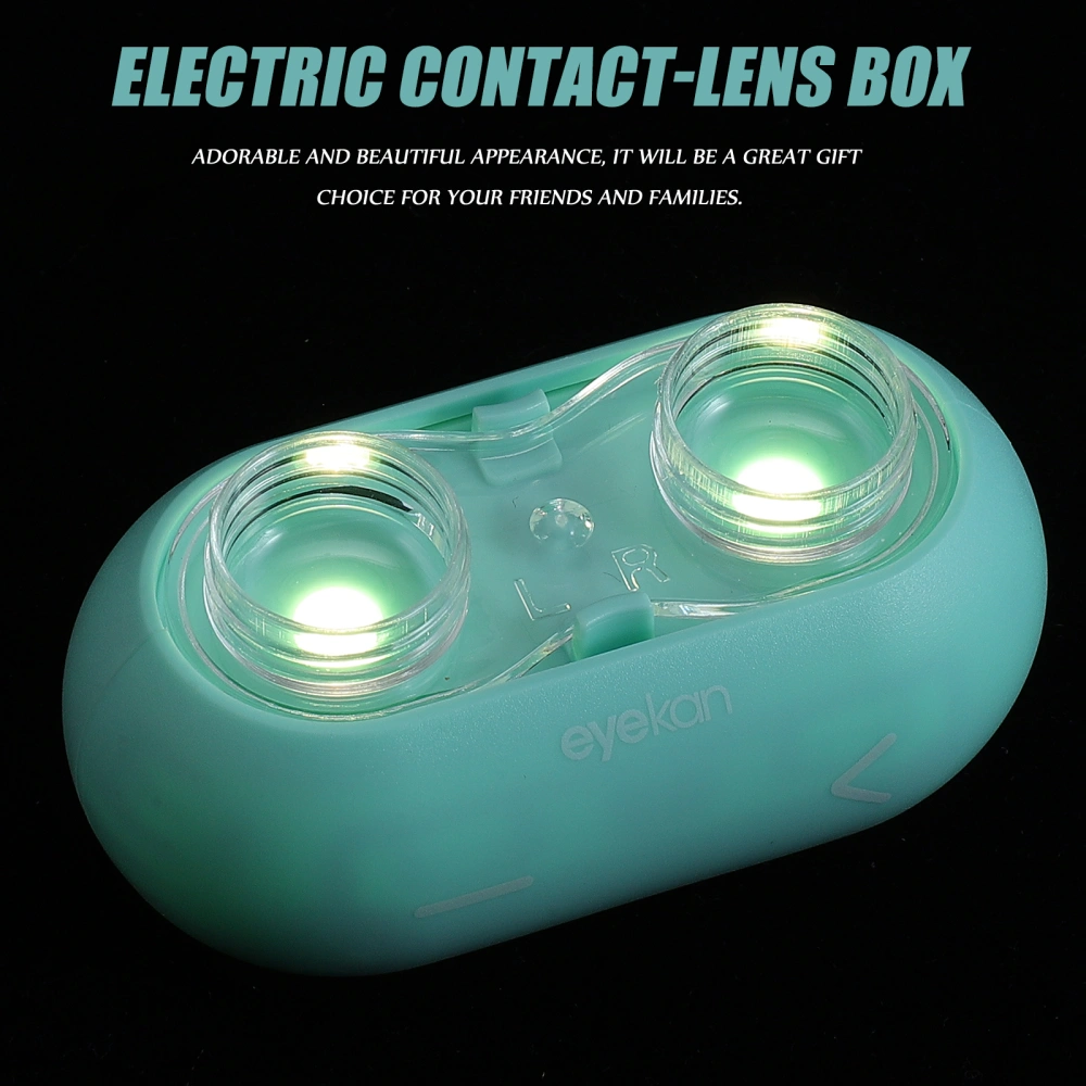 1 Set of Electric Contact-lens Cleaner Electric Contact-lens Box Contact-lens Washer