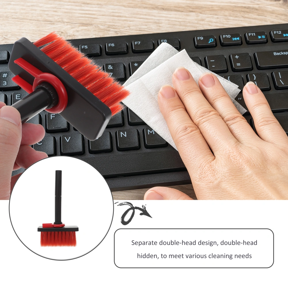 Mini Plastic Dust Brush Anti-Static Brush Cleaner for Computer Keyboard