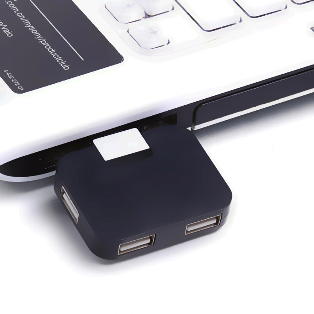 High Speeds USB 3.0 Hub 4-Port Splitter Expansion Transfer Adapter for Laptop