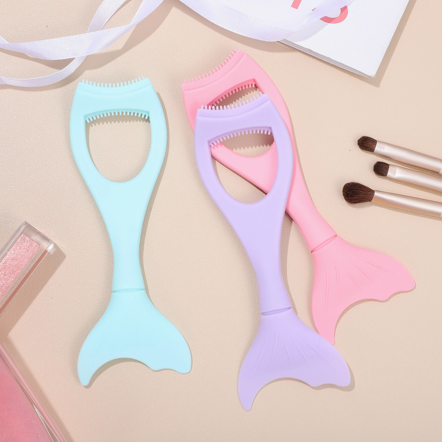3pcs Mascara Guard Mascara Shield Applicator Eyelash Comb Cosmetic Tool Eyelash Tool
