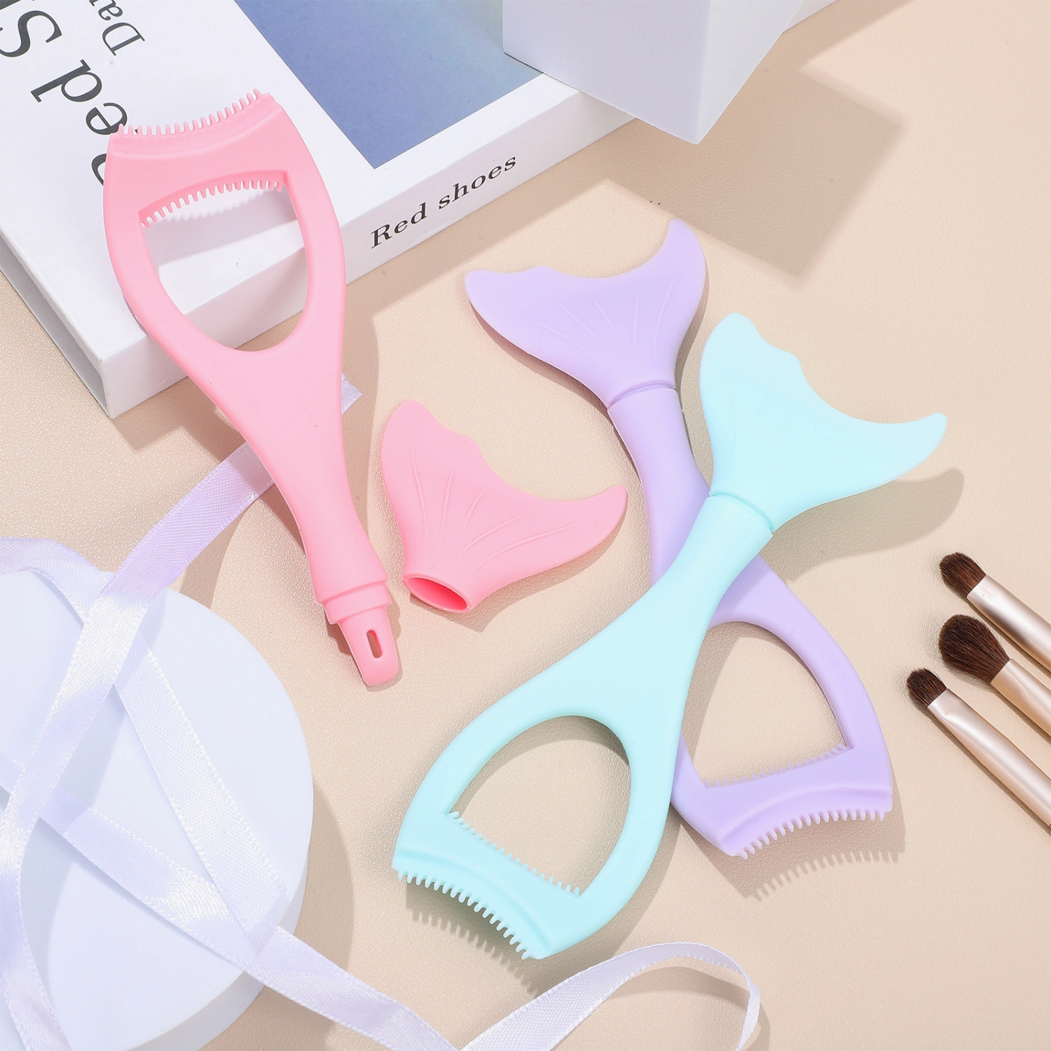3pcs Mascara Guard Mascara Shield Applicator Eyelash Comb Cosmetic Tool Eyelash Tool